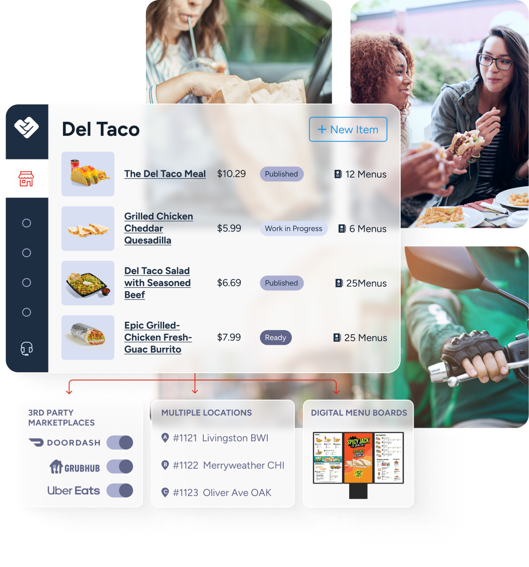 Support for restaurants when they need it