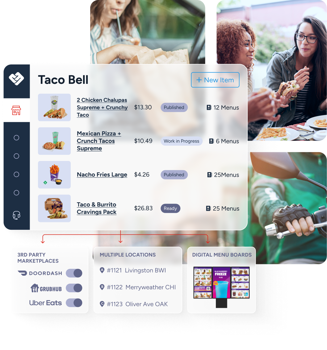 Support for restaurants when they need it