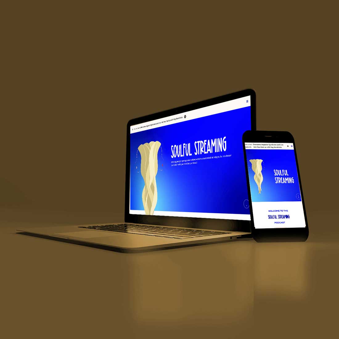 webflow design agency built a podcast website