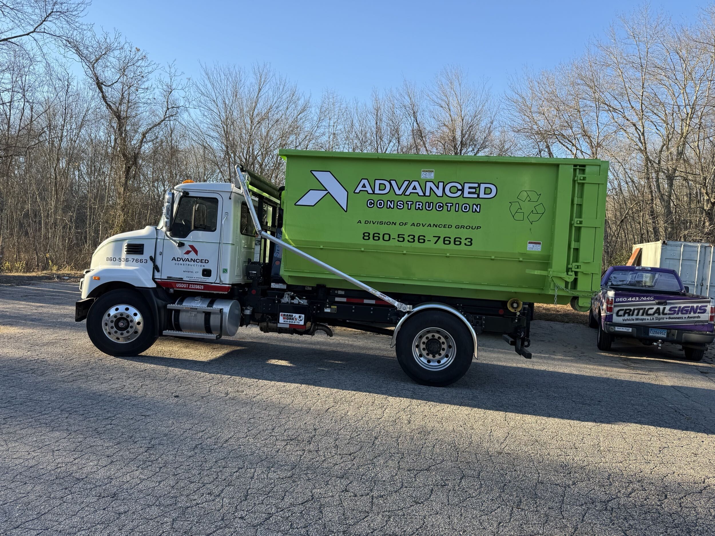 dumpster rental service ct and ri