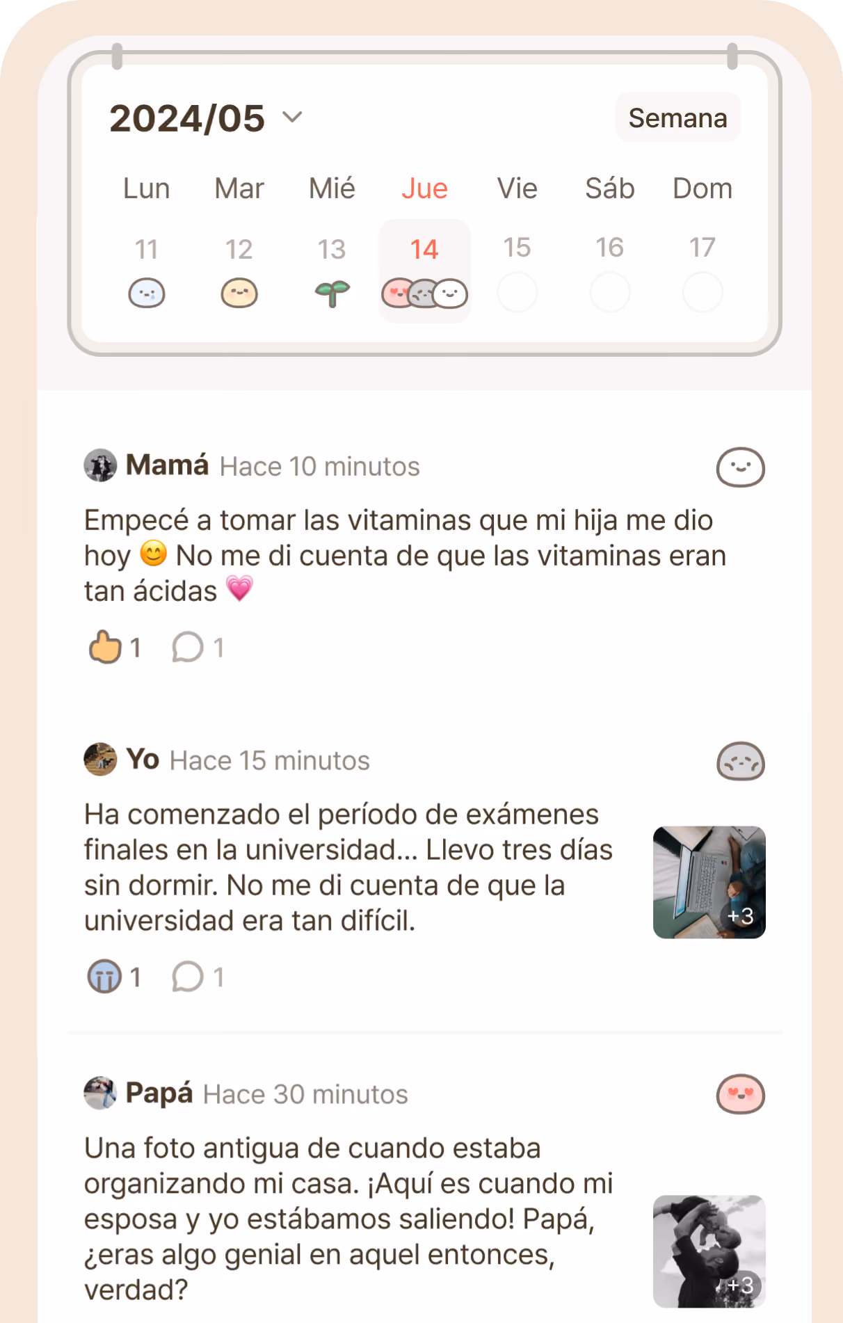 마인드브릿지 앱 이모지 일기 mindbridge app