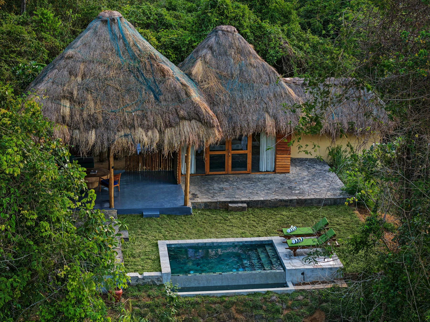 Villa plunge pool
