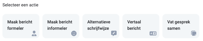 ChatGPT plugin acties in Saysimple
