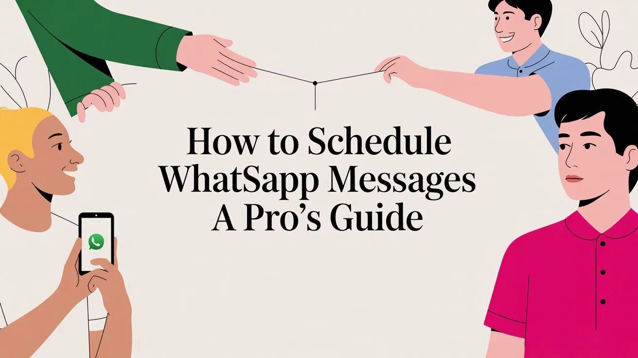 How to Schedule WhatsApp Messages - A Pro's Guide