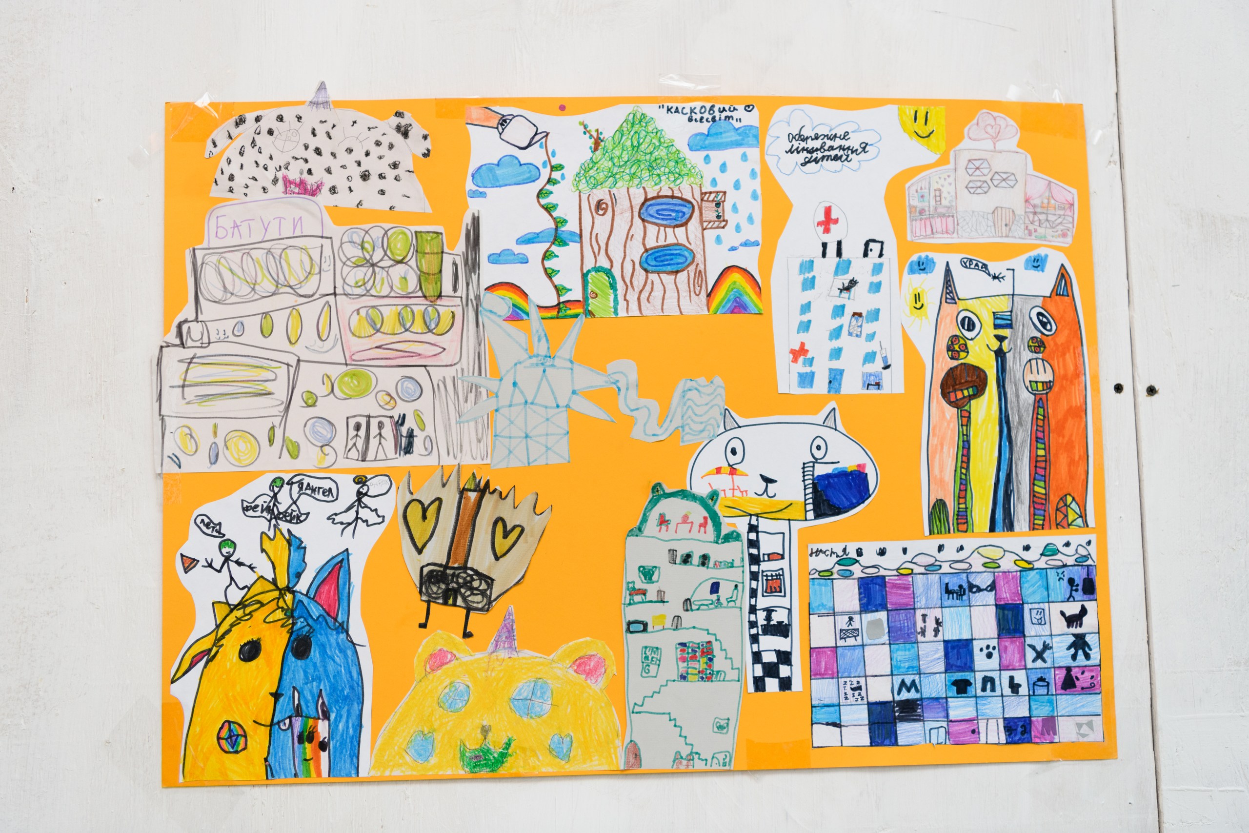 Sapiens інтерїєр приватної школиу місті Вишгород