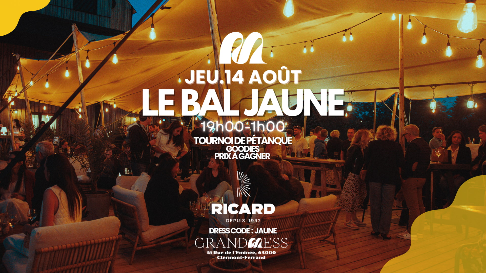 visuel soirée-ladies night grand mess clermont ferrand