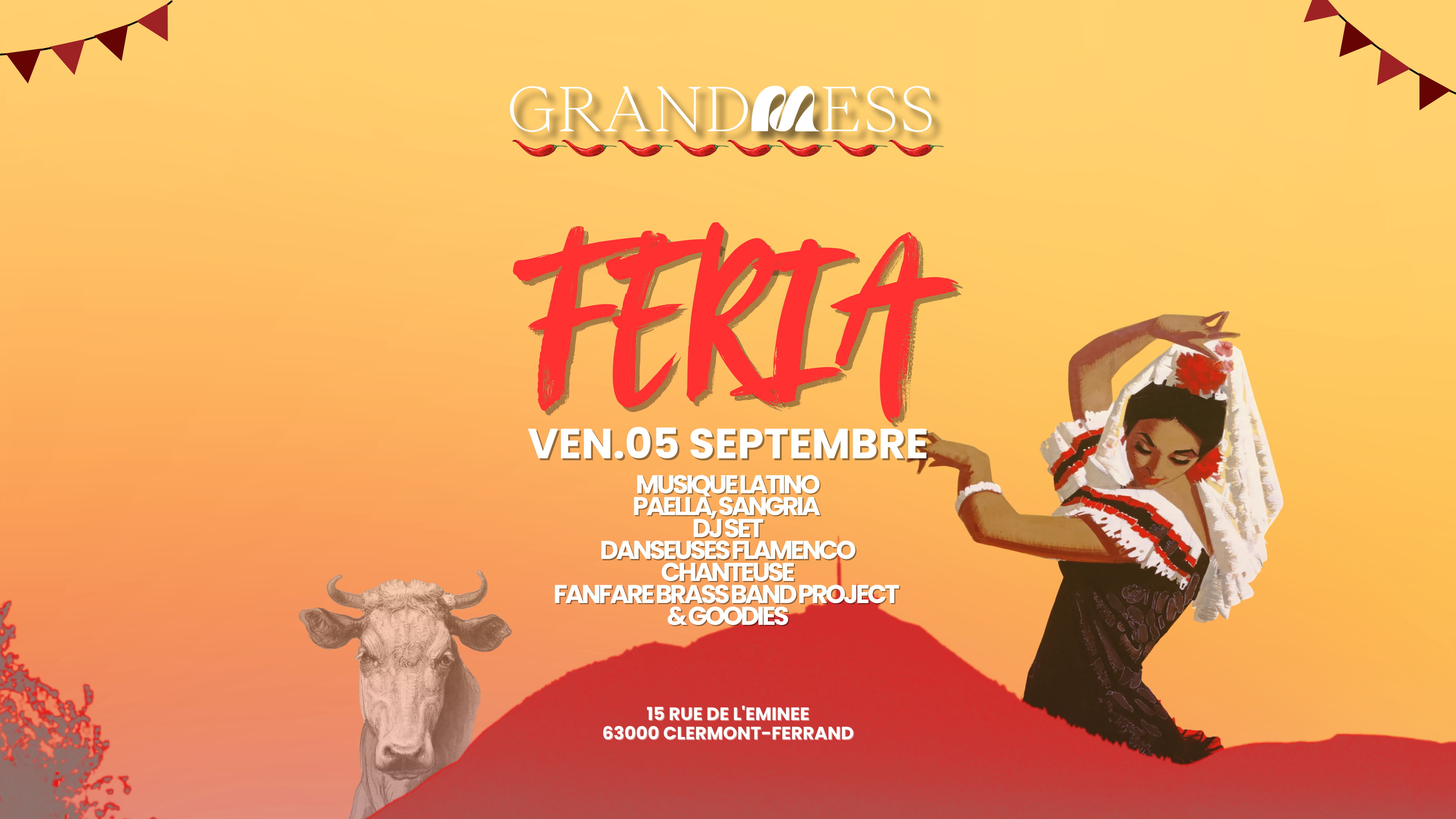 visuel soirée-féria grand mess clermont ferrand