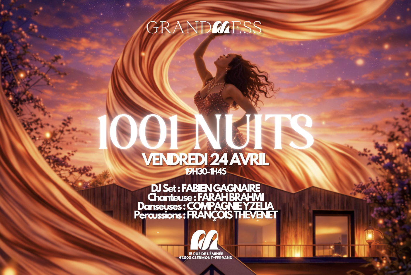 Soirée 1001 nuits | GRAND MESS Clermont-Ferrand