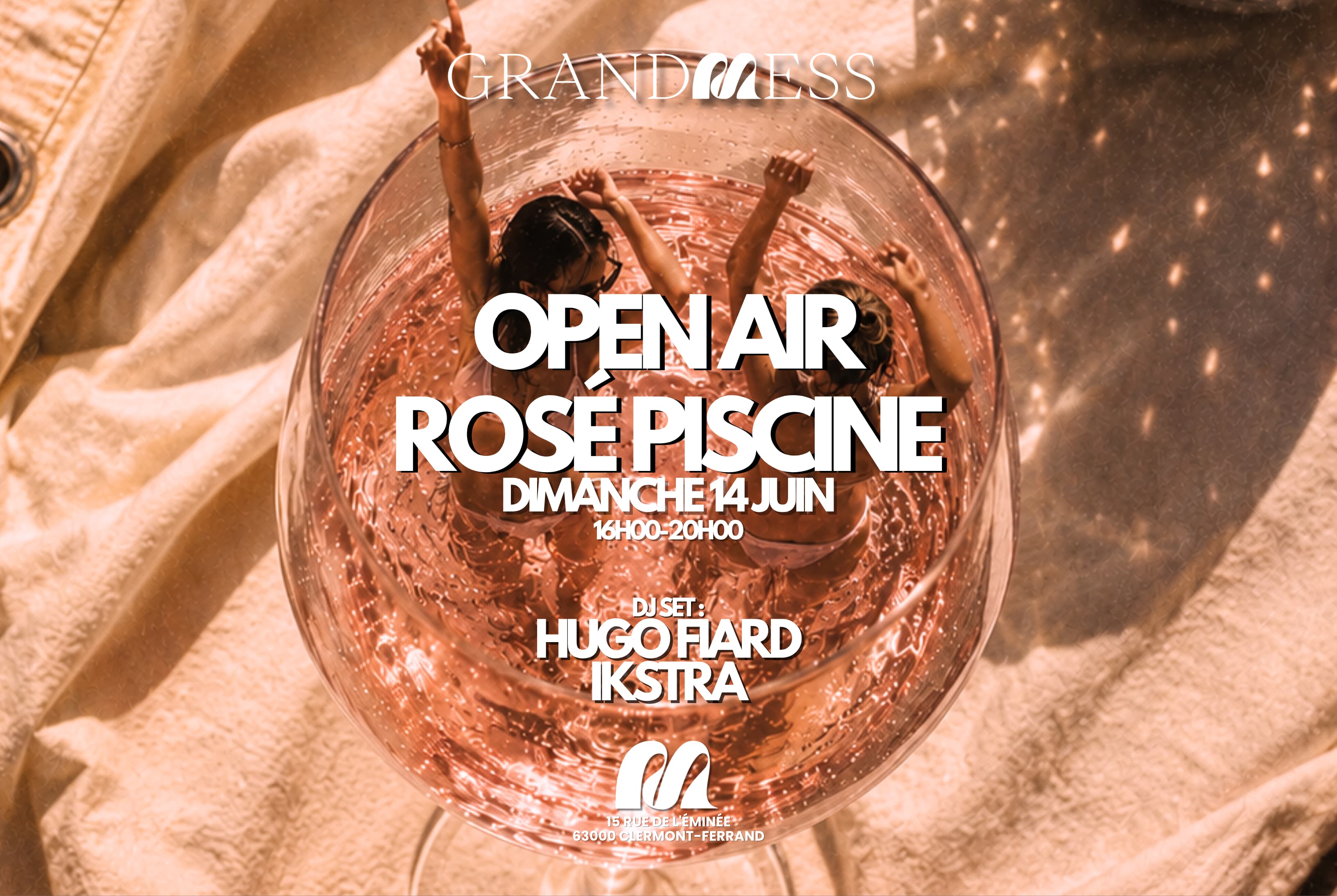 OPEN AIR - ROSÉ PISCINE à Grand Mess