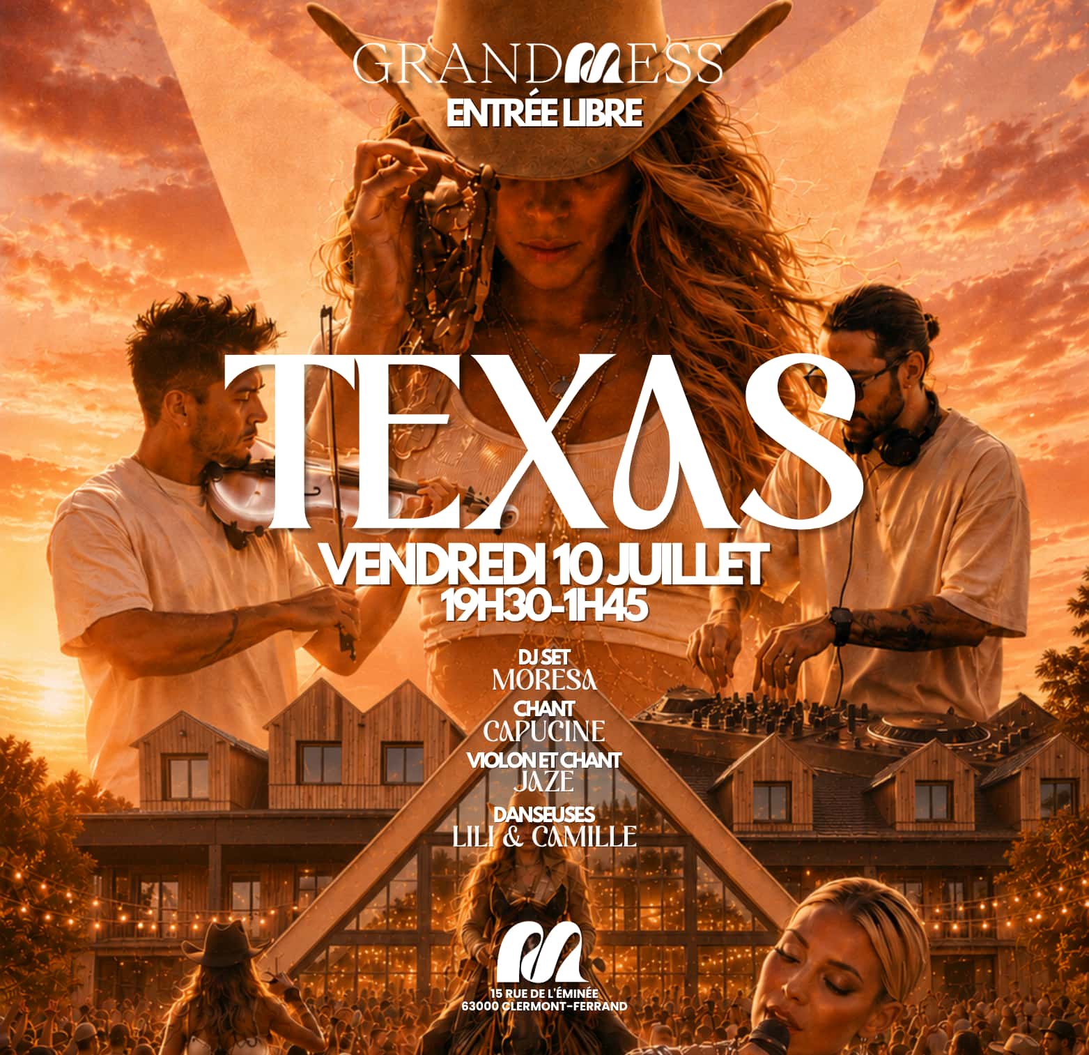 Soirée TEXAS à GRAND MESS