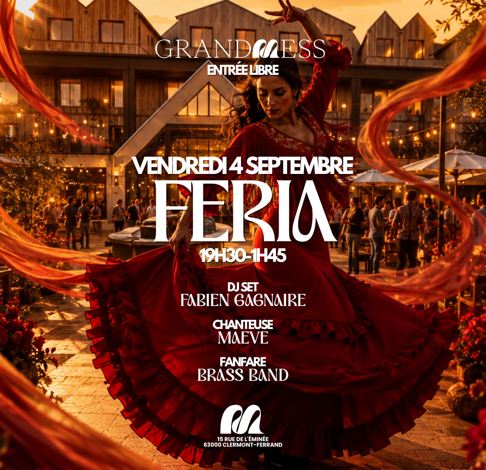 Soirée FERIA à GRAND MESS