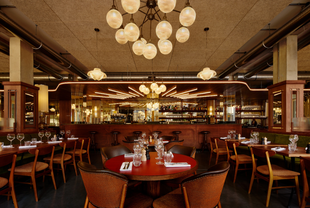 La Brasserie de l'hôtel 4 étoiles Grand Mess Clermont-Ferrand