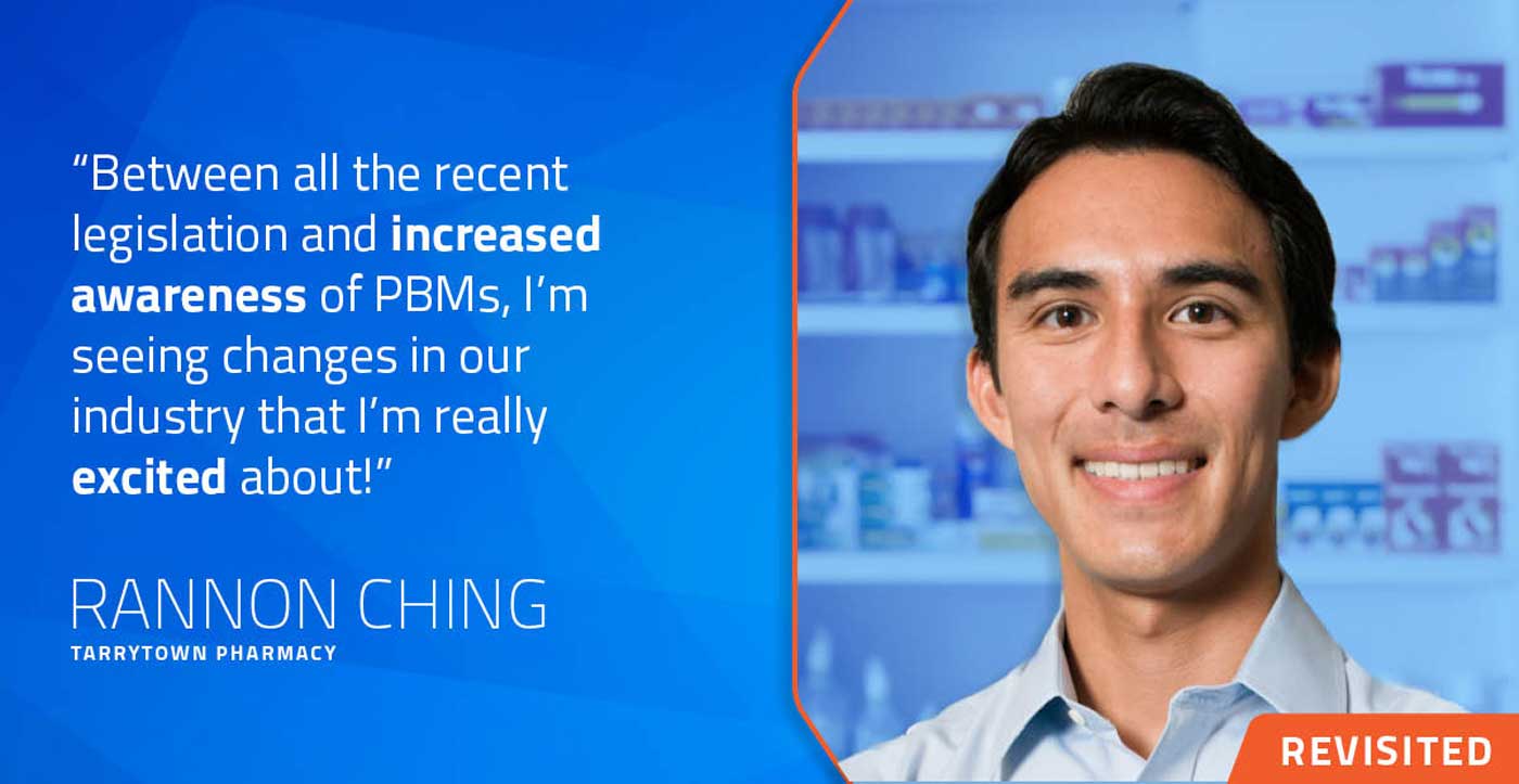 Rannon Ching of Tarrytown Pharmacy in Austin, TX develops solutions to improve the state of community pharmacy in his city and beyond.