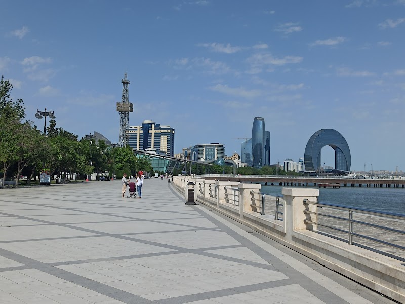Stroll along the Baku Boulevard (Caspian Sea Promenade)