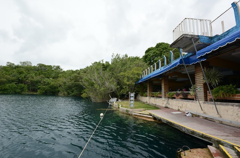 Swimming in the Cenote Azul - Cancún - Mexico - booked ai