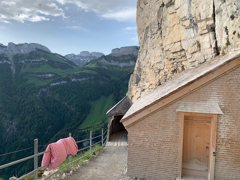 Taking the Ebenalp Cable Car and Exploring the Aescher Cliff Restaurant