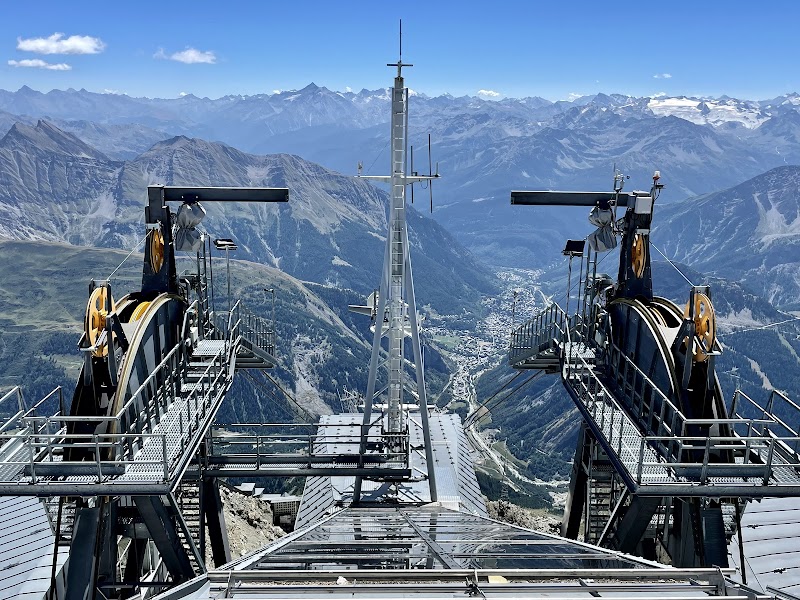 Ride the Skyway Monte Bianco cable car