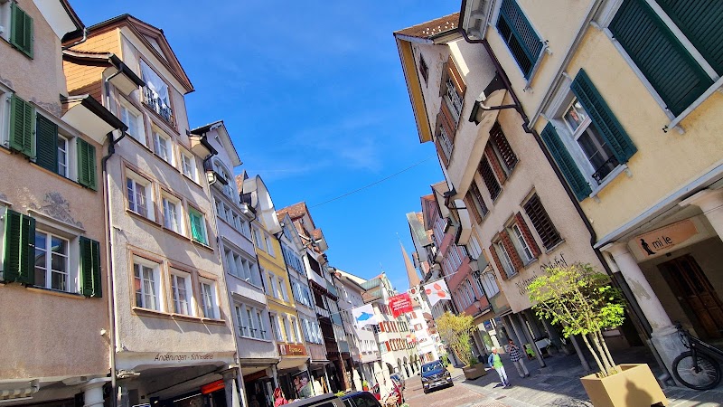 Exploring Altstätten Old Town