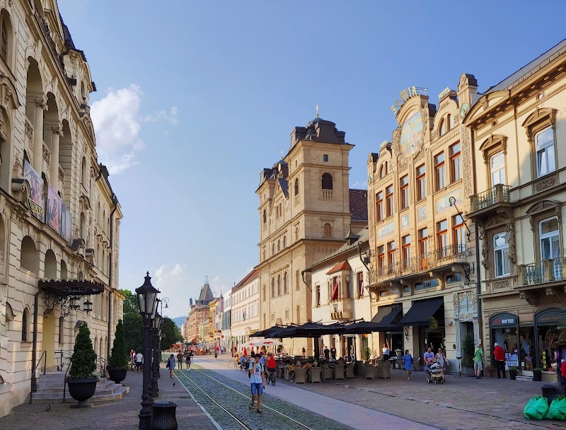 Hlavná Street (Main Street) Historic Center