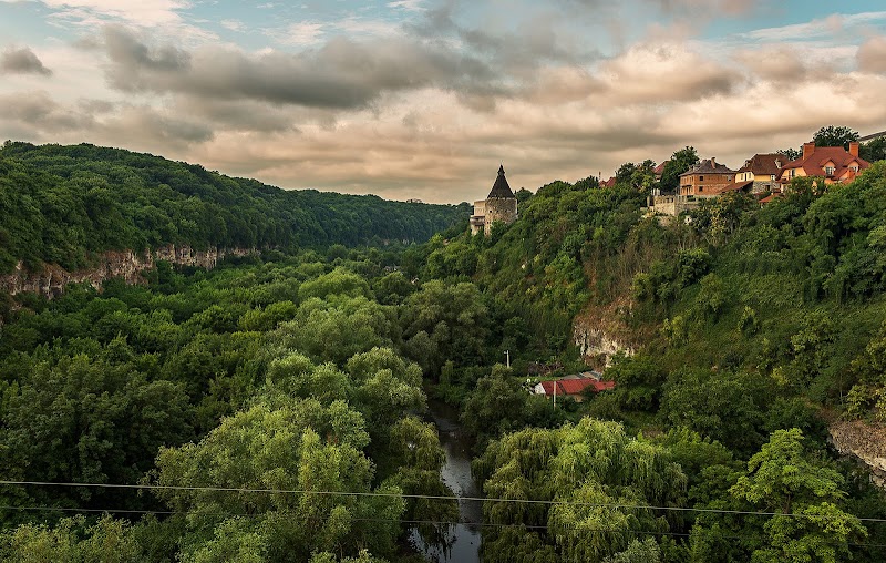 Visit the Smotrych River Canyon and enjoy scenic views