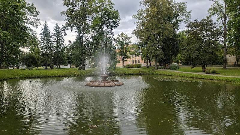 Aluksne Castle Ruins and Manor Park