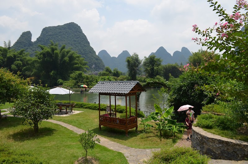 Cycling through Yangshuo Countryside