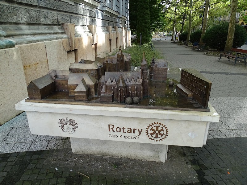 Tapintható várostérkép - Kaposvár - Hungary - booked ai