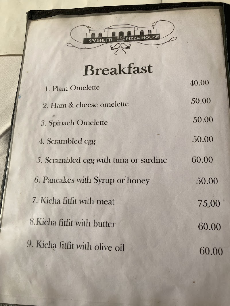 Spaghetti & Pizza House - Asmara - Eritrea - booked ai