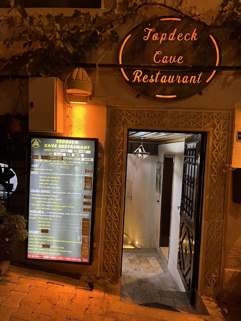 Topdeck Cave Restaurant - Göreme - Türkiye - booked ai