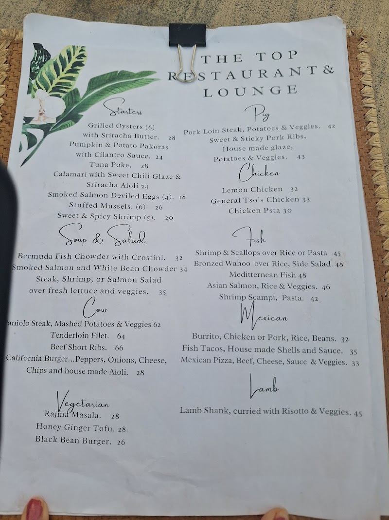 The TOP Restaurant and Lounge - Nuku'alofa - Tonga - booked ai