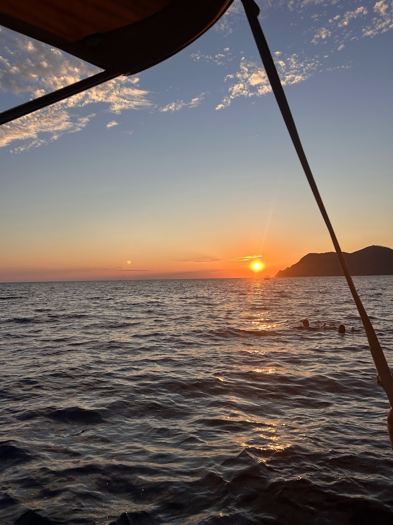 Taking a boat tour along the Ligurian coast - Riomaggiore - Italy - booked ai