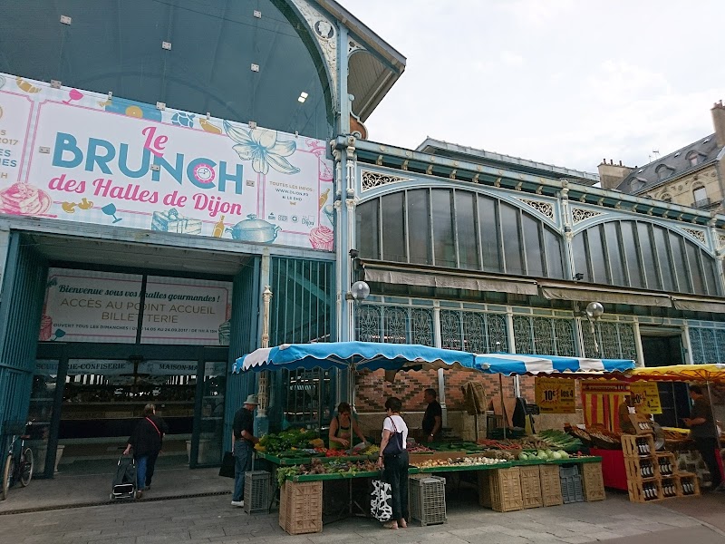 Taste local wines and mustard at Les Halles Market - Dijon - France - booked ai