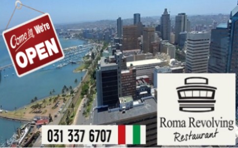 Roma Revolving Restaurant - Durban - South Africa - booked ai