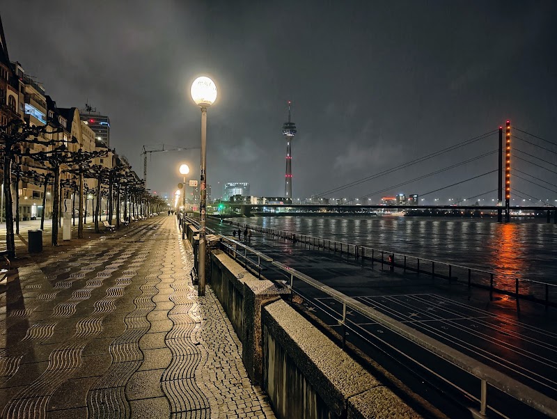 Rhine River Promenade - Düsseldorf - Germany - booked ai