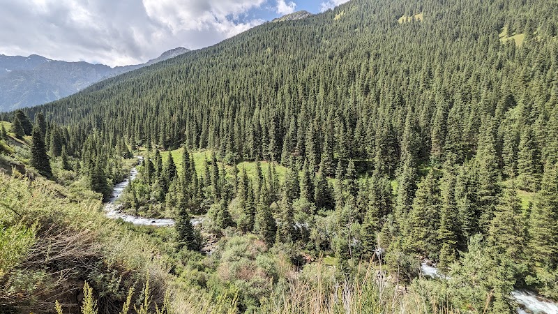 Shar Waterfall - Bash-Kaiyndy - Kyrgyzstan - booked ai
