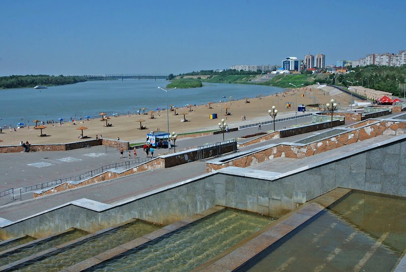 Naberezhnaya Embankment - Pavlodar - Kazakhstan - booked ai