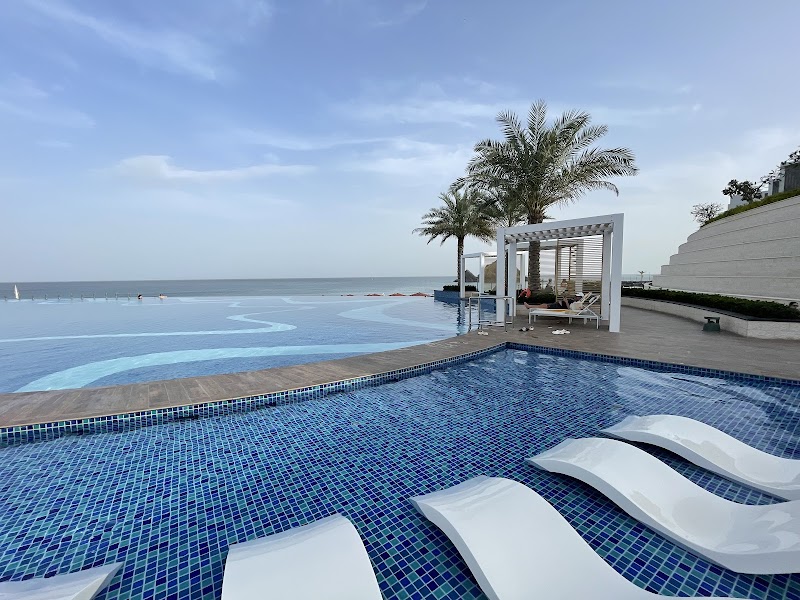 Relax on Al Aqah Beach - Fujairah - United Arab Emirates - booked ai