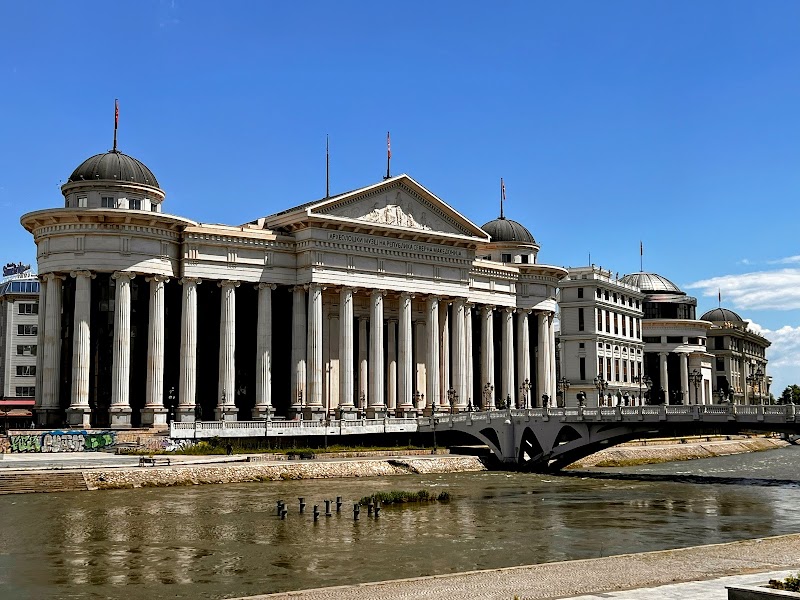 Visit the Vardar River Promenade - Skopje - North Macedonia - booked ai