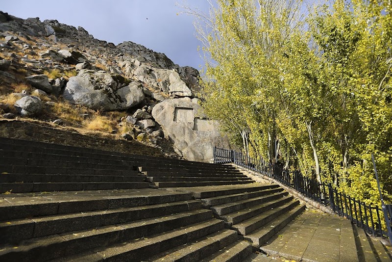 Explore Ganjnameh Inscriptions and Waterfall - Hamedan - Iran - booked ai