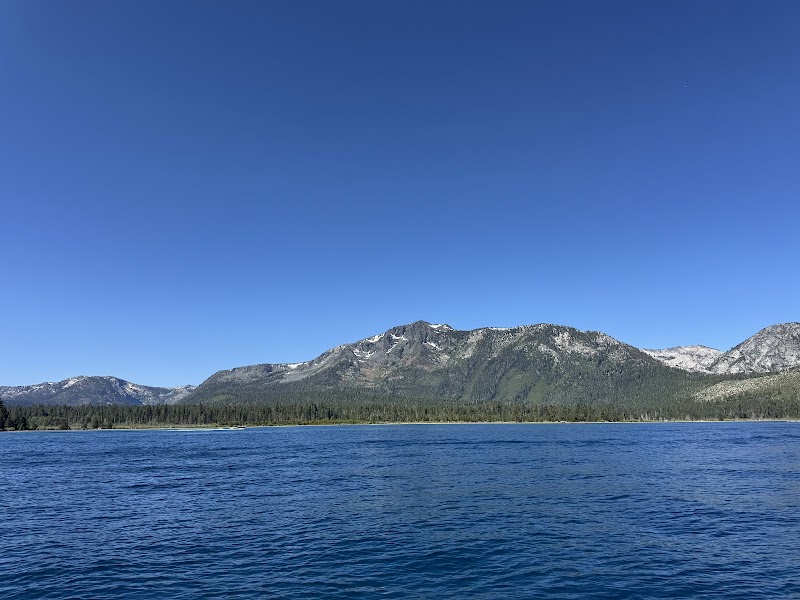 Boating and Swimming at Sand Harbor Beach - South Lake Tahoe - United States - booked ai