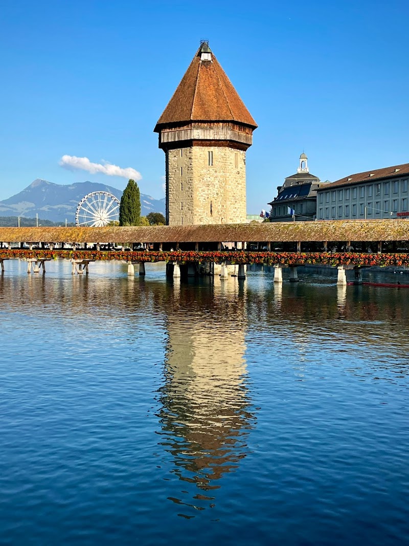 Visit the Chapel Bridge Kapellbrücke and Water Tower - Luzern - Switzerland - booked ai