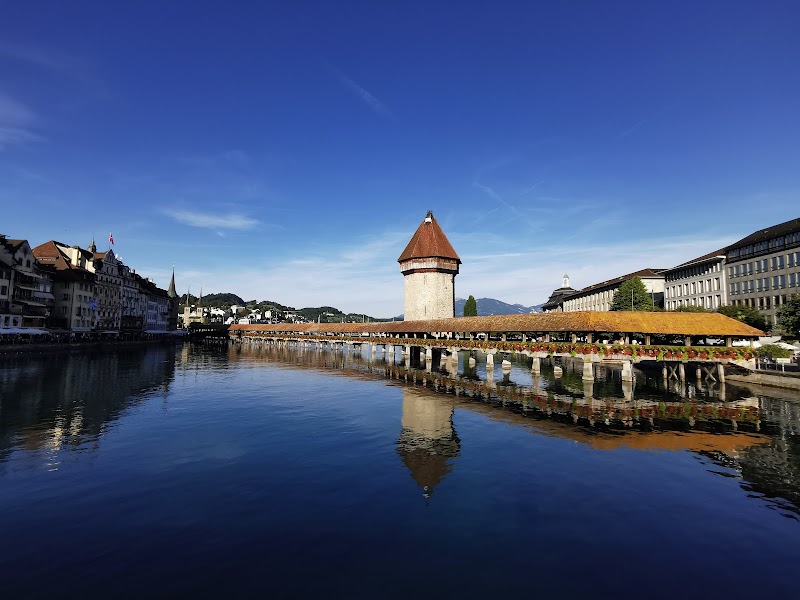 Visit the Chapel Bridge Kapellbrücke and Water Tower - Luzern - Switzerland - booked ai
