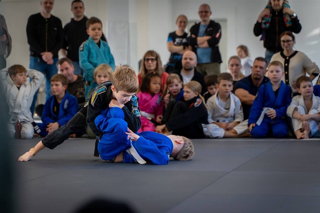 4–6 metų vaikų jiu-jitsu grupė