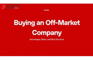 Cover of the guide 'Buying an Off-Market Business' – Collaboration Capital