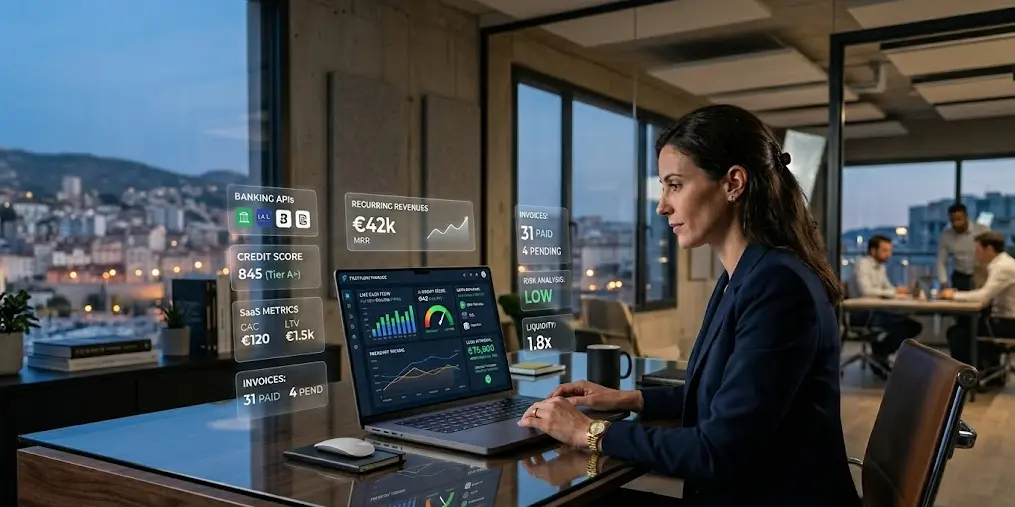 Cover des Leitfadens für Sofort-Geschäftskredite – Collaboration Capital