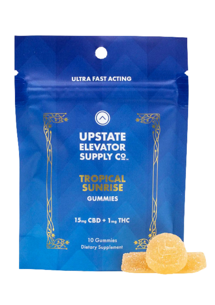 Tropical Sunrise THC+CBD Gummies