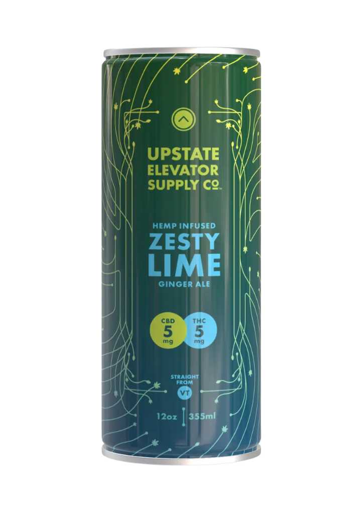 5mg THC Zesty Lime Ginger Ale