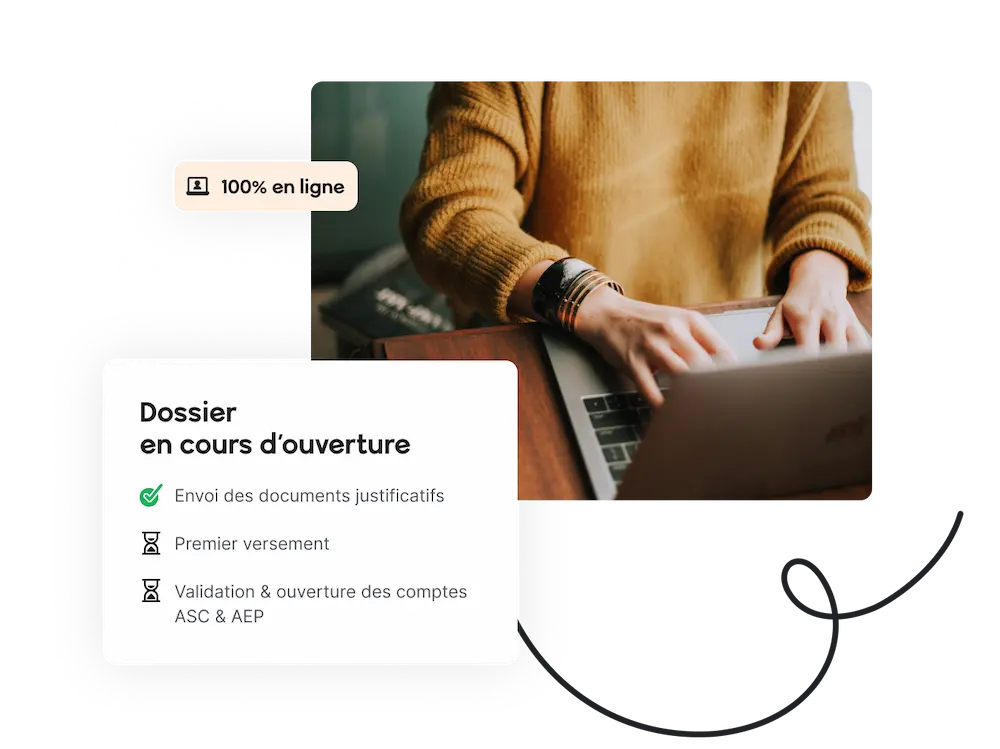 Ouverture de vos comptes bancaires CSE en 100% ligne.