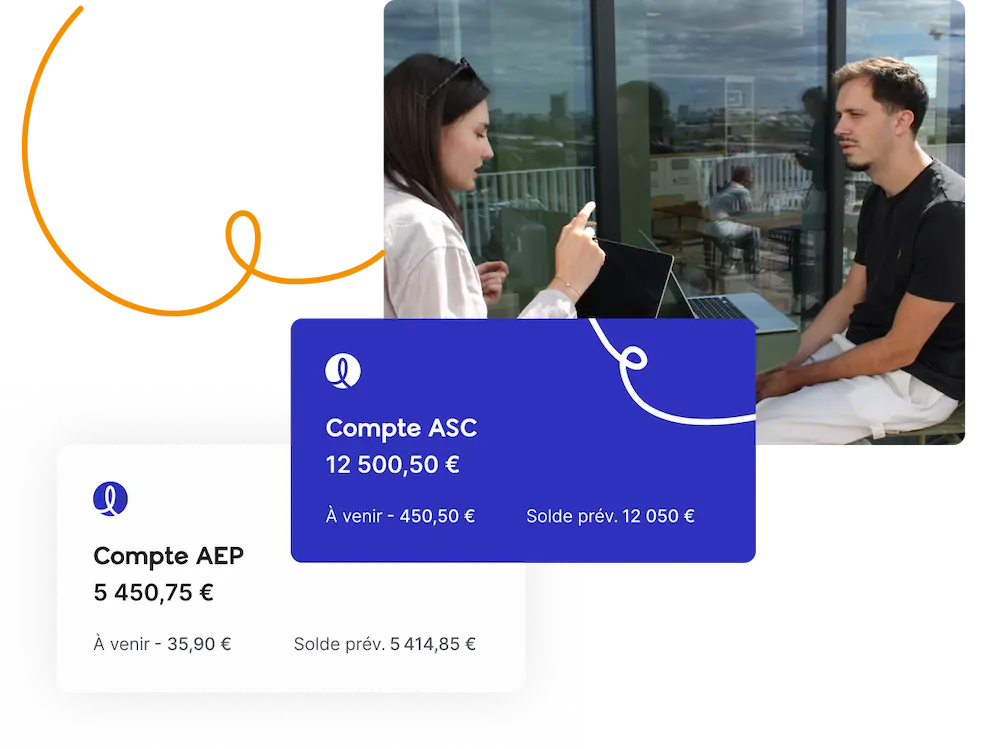 Comptes bancaires CSE Leeto : gestion séparée des comptes AEP et ASC.