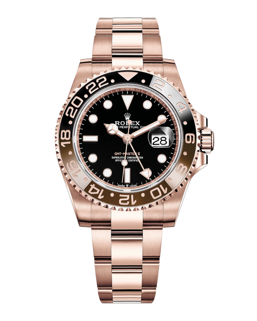 Rolex GMT-Master II Root beer 18K Rose Gold Oyster